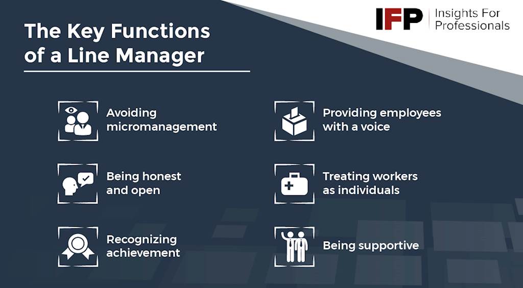 The Key Functions of a Line Manager