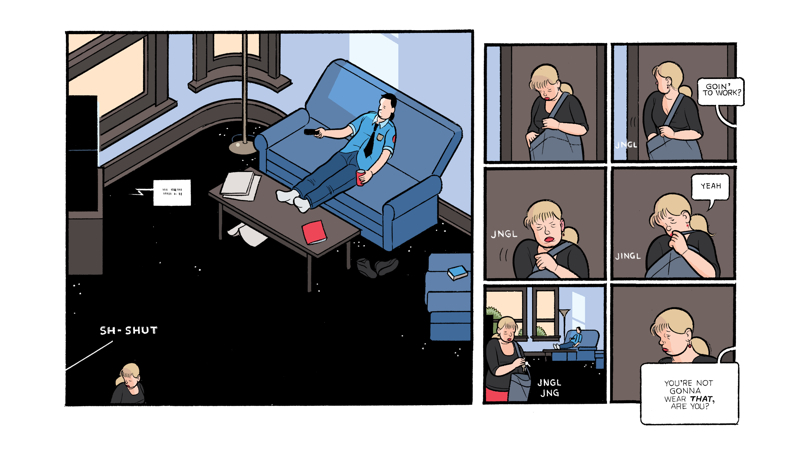 Chris Ware's iPad comic Touch Sensitive