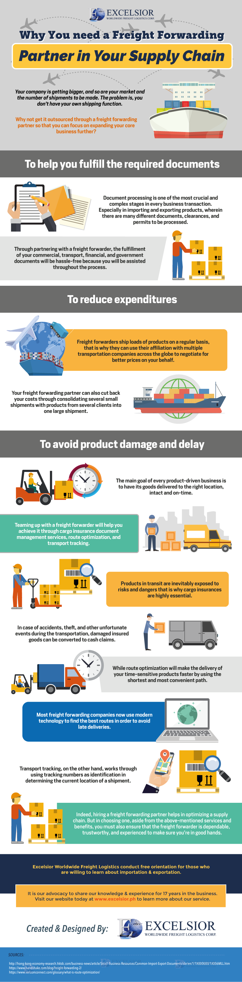 The Benefits of Working with a Specialist Freight Forwarding Partner [Infographic]