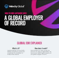 Velocity Global - A Global Employer of Record Infographic