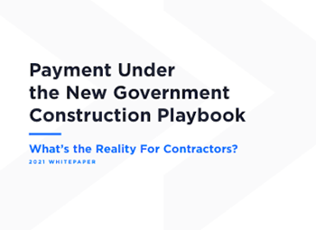Payment Under the New Government Construction Playbook