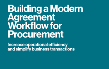 DocuSign Building a Modern Agreement Workflow for Procurement