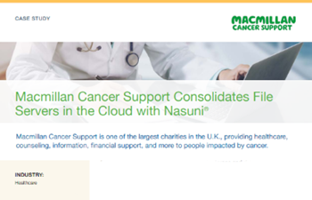 Nasuni Macmillan Cancer Support Case Study