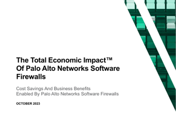 Palo Alto- The Total Economic Impact™ of Palo Alto Networks Software Firewalls