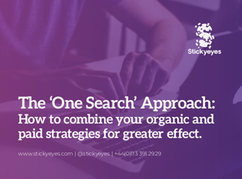 Stickyeyes The ‘One Search’ Approach
