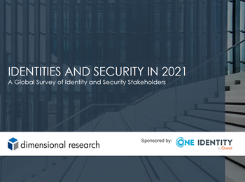 Identities and Security in 2021