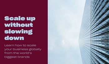 Scale Up Without Slowing Down
