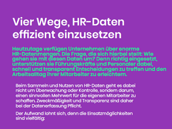 Talentsoft: 4 Wege, HR-Daten zu nutzen, um die Mitarbeitererfahrung zu verbessern