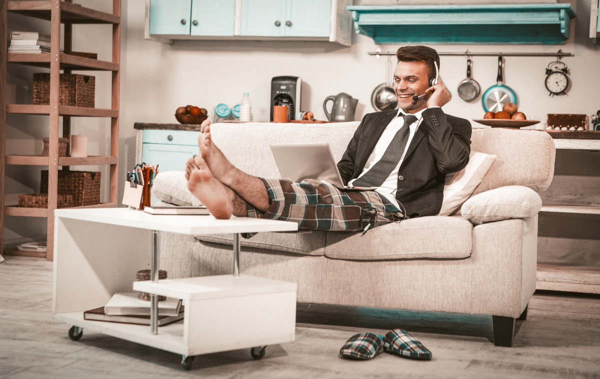 How to Dress for Business at Home