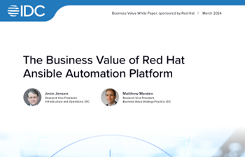 RedHat - The Business Value of Red Hat Ansible Automation Platform