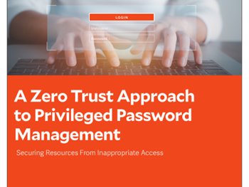 BeyondTrust A Zero Trust Approach to Privileged Password Management