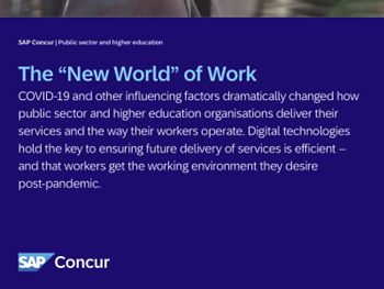SAP CONCUR - Future of Work in Government & Education