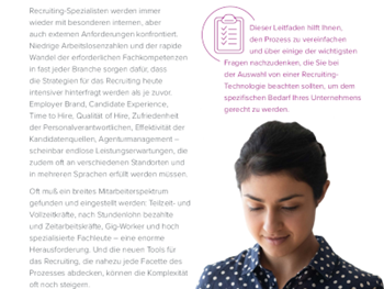 Saba Checkliste zur Implementierung einer neuen Recruiting-Technologie