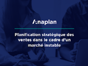 Planification stratégique des ventes dans le cadre d’un marché instable