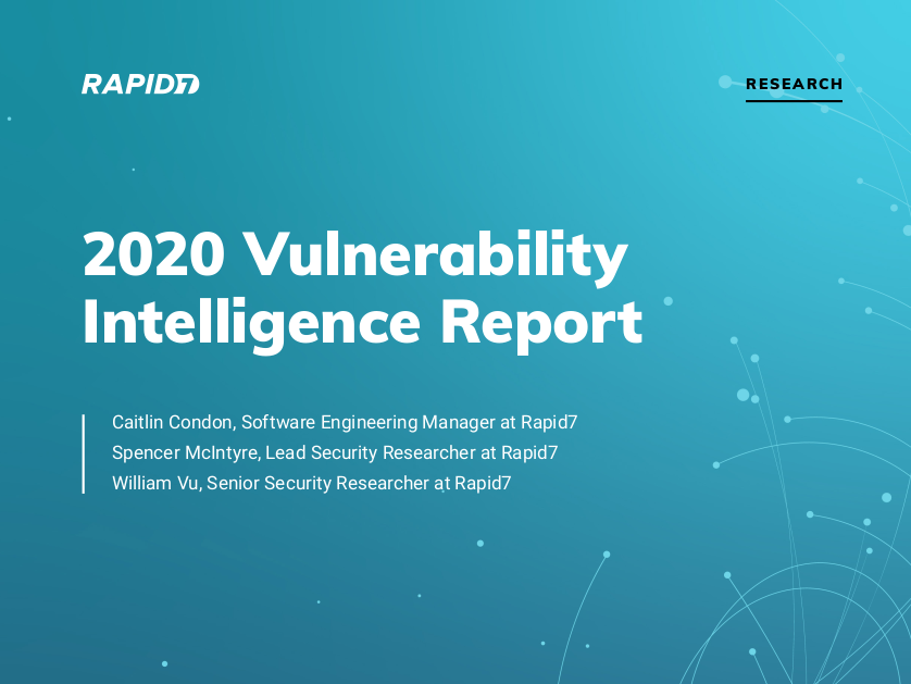 Vulnerability Intel Report