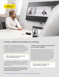 jabra - 5 Ways traditional meetings are evolving
