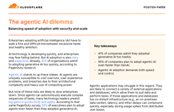 Cloudflare-The agentic AI dilemma
