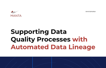Manta - Supporting Data Quality Processes with Automated Data Lineage