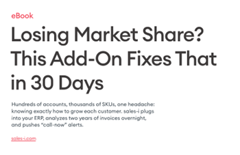 sales-i - Losing Market Share? Fix It in 30 Days