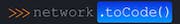 Network to Code