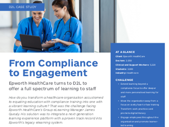d2l From Compliance to Engagement