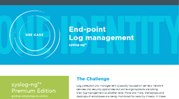syslog-ng End-point Log management with syslog-ng