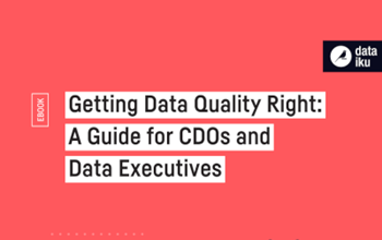 Dataiku Getting Data Quality Right