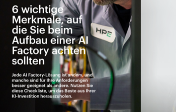 HPE-6 wichtige Merkmale, auf die Sie beim Aufbau einer AI Factory achten sollten