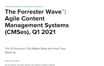 Contentstack  Agile Content  Management Systems