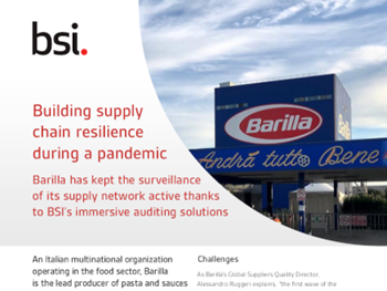 BSI Building Supply Chain Resilience During a Pandemic