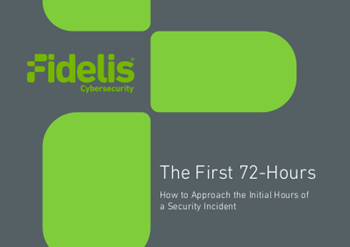 Fidelis Cybersecurity The First 72-Hours: How to Approach the Initial Hours of a Security Incident
