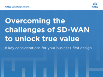 TATA COMMS 8 Key Considerations for Overcoming the Challenges of SD-WAN