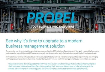 Sage Propel Your Business into the Future