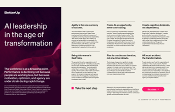 BetterUp - AI Leadership In The Age Of Transformation