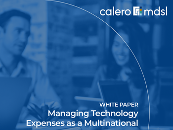 Calero-MDSL Technology Expenses as a Multinational Company