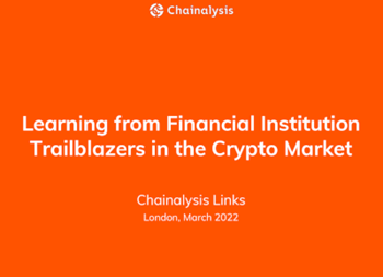 Chainalysis Learn How The Crypto Market Space is Shaped 