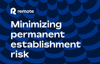 Remote - Minimising Permanent Establishment Risk Guide