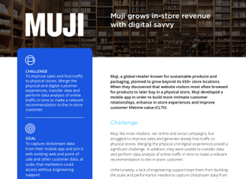 Treasure Data Muji Grows In-Store Revenue with Digital Savvy
