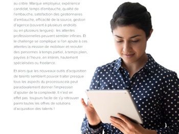 Saba Check-list pour l'acheteur d'une solution de recrutement