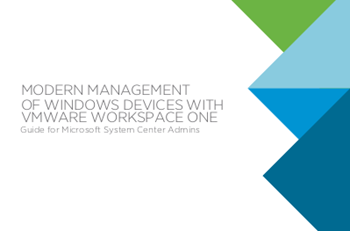 VMware Modern Management of Windows Devices with VMware Workspace One