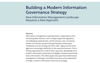 Mimecast Building a Modern Information Governance Strategy