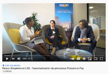 ITESOFT - Retour d’expérience LIDL : l’automatisation du processus Procure-to-Pay