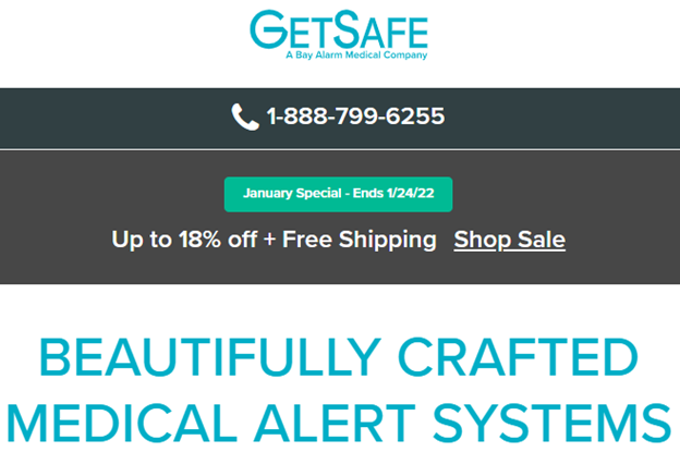 GetSafe conversion rate booster using urgency