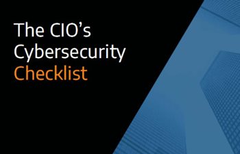 The CIO's Cybersecurity Checklist