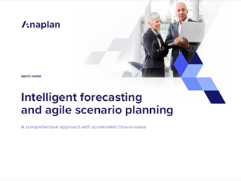 Anaplan -  	Intelligent forecasting and agile scenario planning 