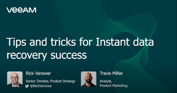 Tips and tricks for Instant data recovery success