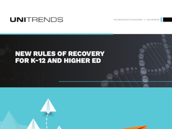Unitrends - New Rules of Recovery for K-12 and Higher Ed 