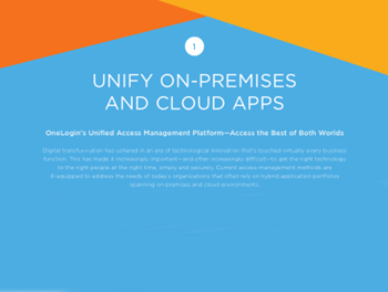 OneLogin The Disparate Access Management Problem