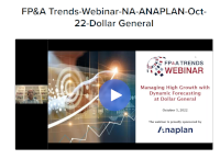 Anaplan- Managing high growth with dynamic forecasting at Dollar General Corporation