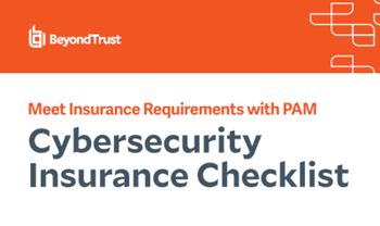 BeyondTrust Cybersecurity Insurance Checklist